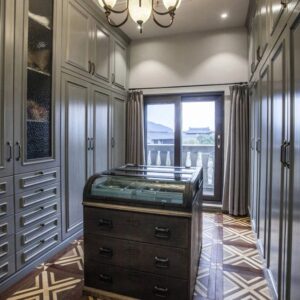 Bedroom furniture with built in wardrobe