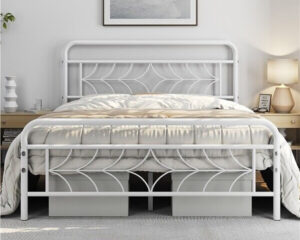 Metal frame bedroom furniture for modern homes